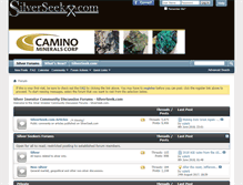 Tablet Screenshot of forums.silverseek.com